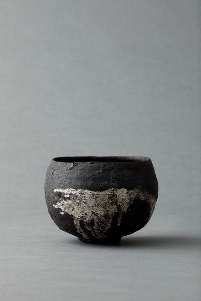 Black Sumi Tea Bowl