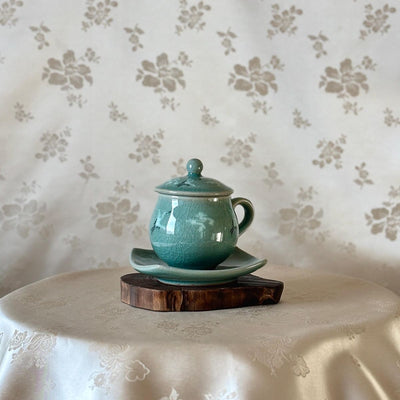 Celadon Lidded Cup