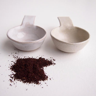 Clay Tea Scoop
