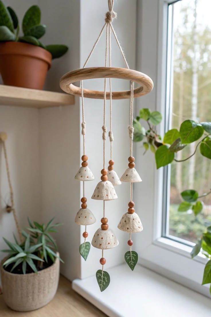 Clay Wind Bell Furin