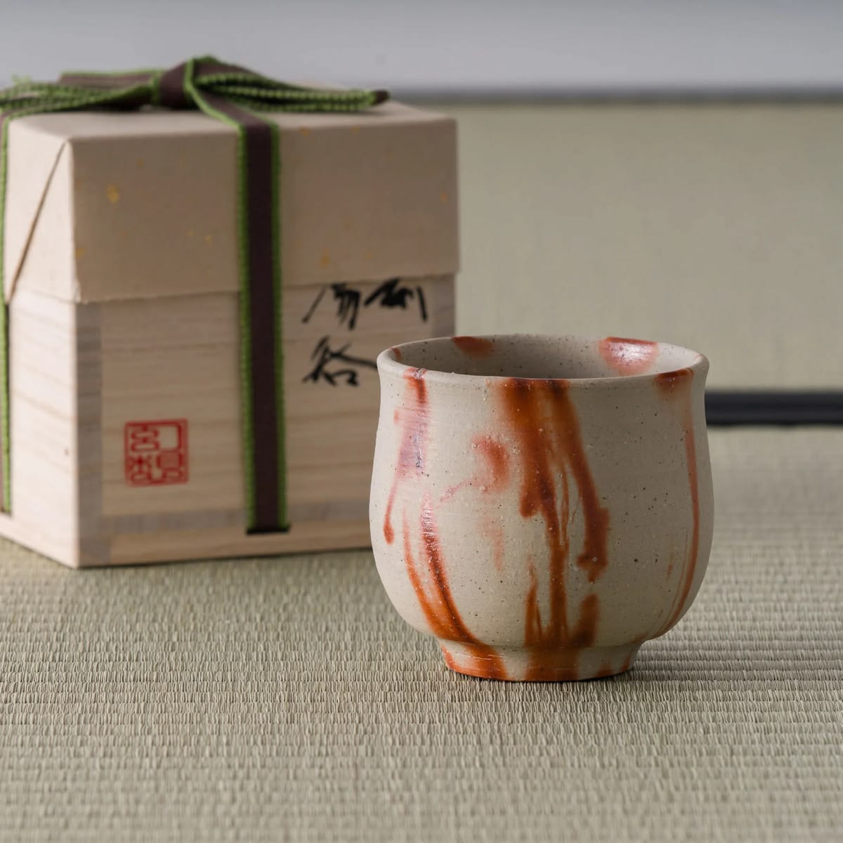 Hidasuki Straw Marked Cup