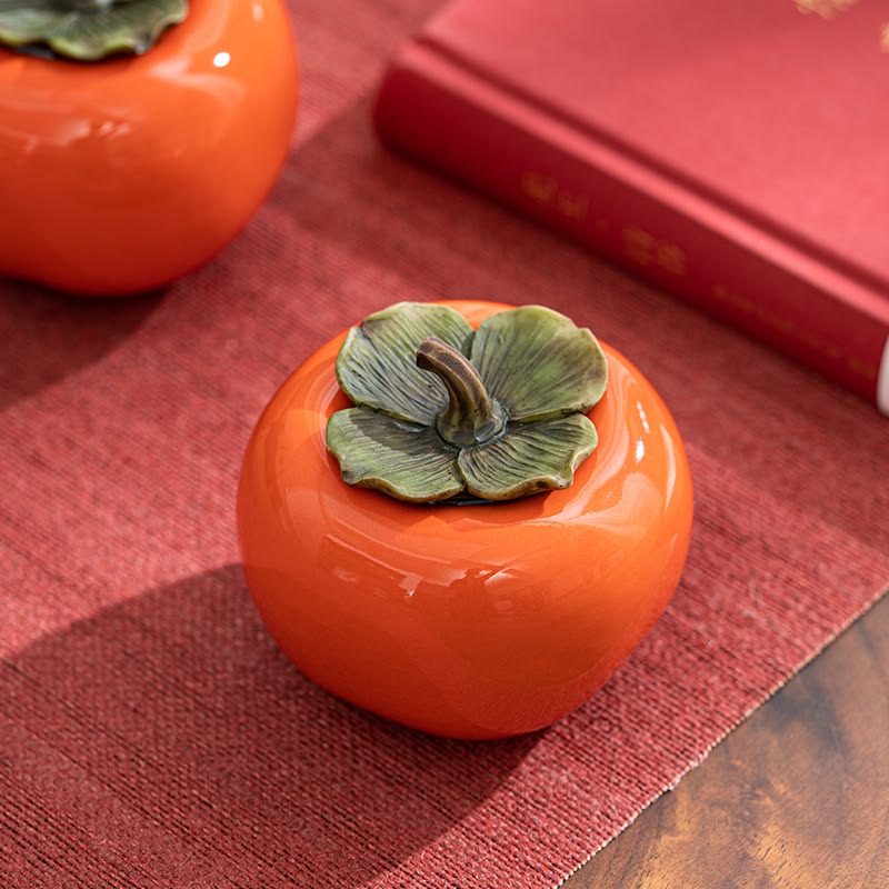 Persimmon Clay Ornament
