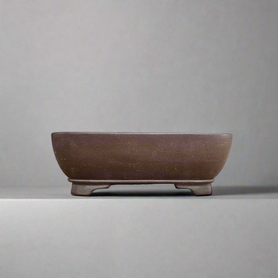 Rectangular Unglazed Bonsai Pot